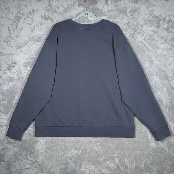 Patagonia Fitz Roy Icon Uprisal Crew Sweatshirt Men’s XL Smolder Blue Gray - Picture 3 of 6